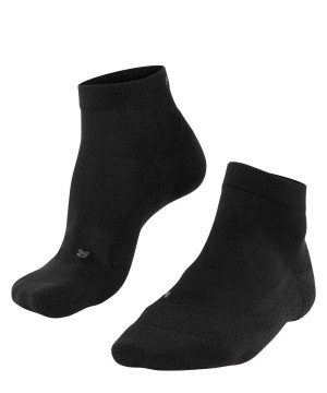 Falke GO2 Short Golf Short sock Sports Socks Női Fekete | MKLQ-58690