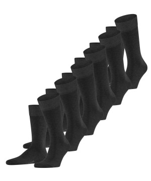 Falke Happy 6-Pack Socks Zokni Férfi Szürke | NCFP-61028