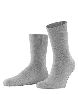 Falke Homepads House socks Zokni Férfi Szürke | XOAU-87054