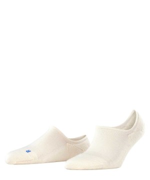 Falke Keep Warm Invisibles No Show Socks Női Fehér | ZQGO-90824