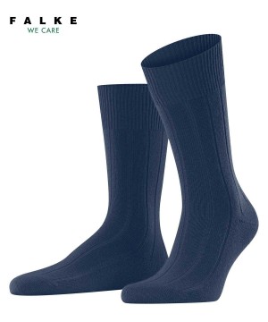 Falke Lhasa Rib Socks Zokni Férfi Kék | DICS-89174