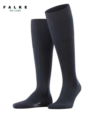 Falke Milano Knee-high Socks Zokni Férfi Kék | RUIN-41567