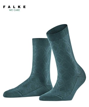 Falke New Prep Socks Zokni Női Zöld | TBCY-54670