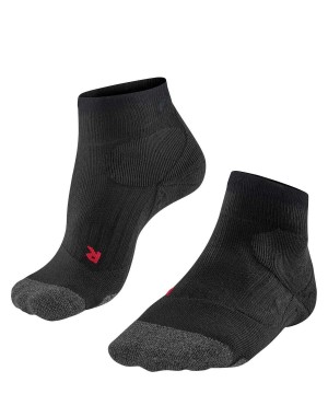 Falke PL2 Short Short sock Sports Socks Női Fekete | LTDP-85397