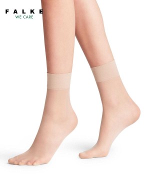 Falke Pure Matt 20 DEN Ankle socks Zokni Női Bézs | KVFI-71924