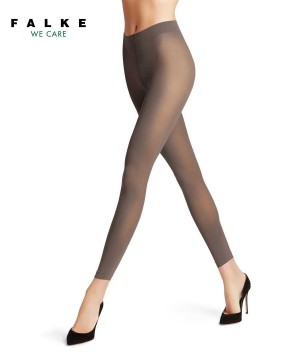 Falke Pure Matt 50 DEN Leggings Leggings Női Barna | LGQP-16905