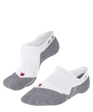 Falke RU3 Comfort Invisible Running Invisibles Sports Socks Női Fehér | CFGX-25879