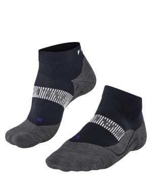 Falke RU4 Endurance Cool Short Running Short sock Zokni Férfi Kék | EMPQ-02364