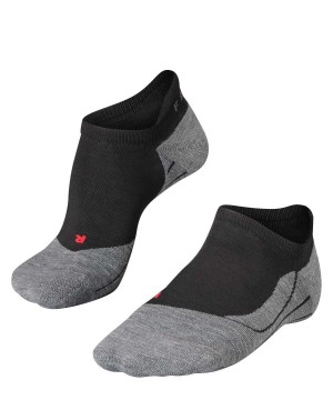 Falke RU4 Endurance Invisible Running Invisibles Sports Socks Női Fekete | NGXT-39168