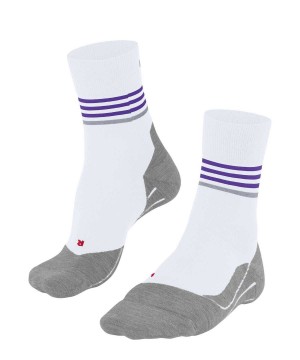 Falke RU4 Endurance Reflect Running Socks Sports Socks Női Fehér | LARY-32457