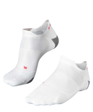 Falke RU5 Race Invisible Running Invisibles Sports Socks Női Fehér | RVFG-16259