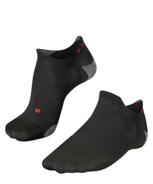 Falke RU5 Race Invisible Running Invisibles Sports Socks Női Fekete | SHUE-83164