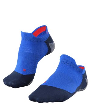 Falke RU5 Race Invisible Running Invisibles No Show Socks Férfi Kék | CPWV-83495