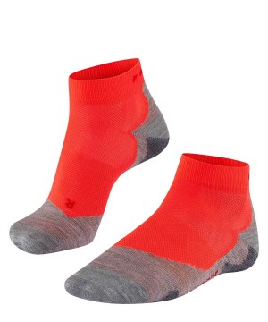 Falke RU5 Race Short Running Short sock Zokni Férfi Piros | ZDKB-17693