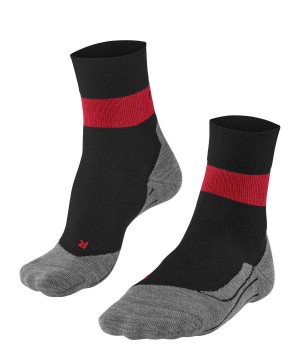 Falke RU Compression Stabilizing Running Socks Sports Socks Női Fekete | CWMZ-84579