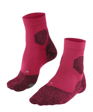 Falke RU Trail Grip Running Socks Sports Socks Női Piros | IBZP-01842