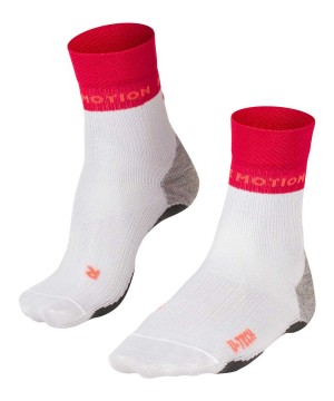 Falke RU True Motion Nevos Running Socks Sports Socks Női Fehér | RKID-17583