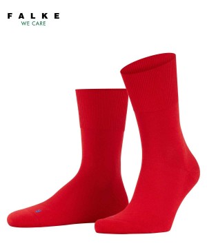 Falke Run Socks Zokni Férfi Piros | SBNY-49510