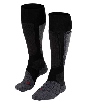 Falke SK1 Comfort Skiing Knee-high Socks Sports Socks Női Fekete | SKYH-17692