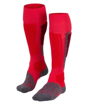 Falke SK1 Comfort Skiing Knee-high Socks Sports Socks Női Piros | GWVC-75081