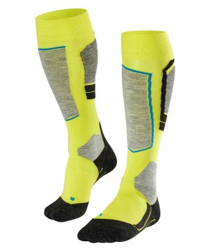 Falke SK4 Advanced Skiing Knee-high Socks Zokni Férfi Sárga | ORCE-09652