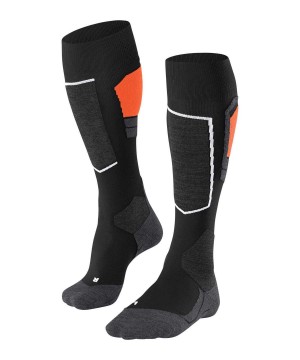 Falke SK4 Advanced Skiing Knee-high Socks Zokni Férfi Fekete | GCVS-91427