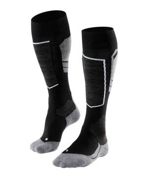 Falke SK4 Advanced Skiing Knee-high Socks Zokni Férfi Fekete | CFPA-78213