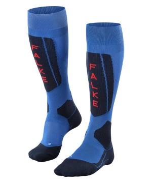 Falke SK5 Expert Skiing Knee-high Socks Zokni Férfi Kék | CKDV-56832