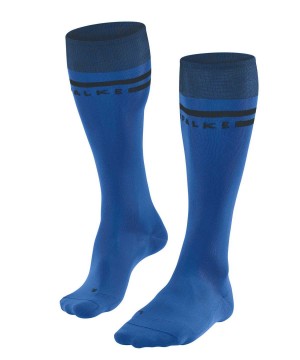 Falke SK7 Race Skiing Knee-high Socks Sports Socks Női Kék | EGCV-02746