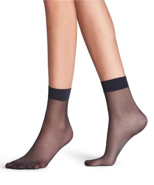 Falke Seidenglatt 15 DEN Ankle socks Zokni Női Szürke | XEON-01926