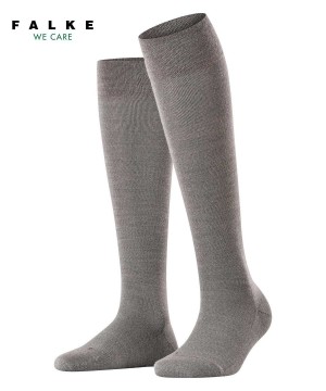 Falke Sensitive Berlin Knee-high Socks Zokni Női Szürke | MOAF-54026