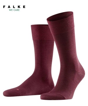 Falke Sensitive Berlin Socks Zokni Férfi Piros | WBYX-72198