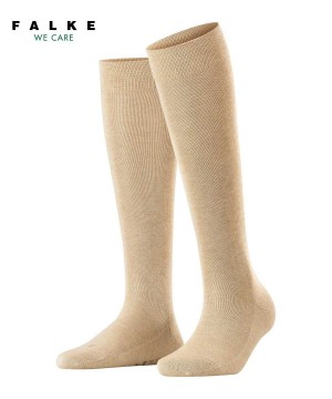 Falke Sensitive London Knee-high Socks Zokni Női Bézs | HZMC-38246