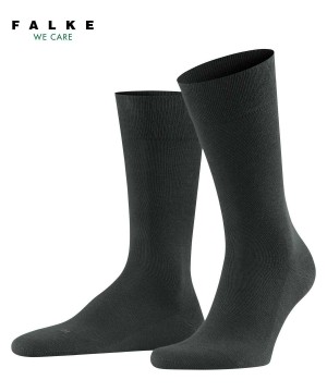 Falke Sensitive London Socks Zokni Férfi Zöld | WRES-63728