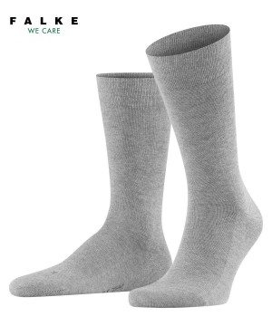 Falke Sensitive London Socks Zokni Férfi Szürke | ZKEM-71659