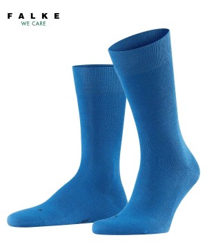 Falke Sensitive London Socks Zokni Férfi Kék | PAYL-38027