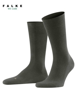 Falke Sensitive London Socks Zokni Férfi Zöld | TJHV-74318