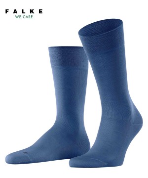 Falke Sensitive Malaga Socks Zokni Férfi Kék | ADJB-96102