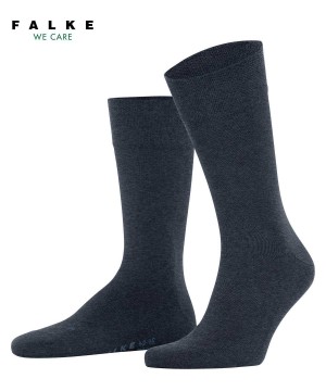 Falke Sensitive New York Socks Zokni Férfi Kék | RGMA-82943