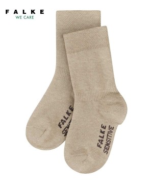 Falke Sensitive Socks Zokni Baba Bézs | POCG-83762