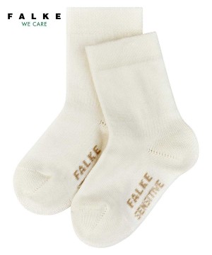 Falke Sensitive Socks Zokni Baba Fehér | DNYR-31528