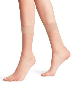 Falke Shelina 12 DEN Ankle socks Zokni Női Bézs | ASTU-10365