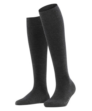 Falke Softmerino Knee-high Socks Zokni Női Szürke | OCZA-45172