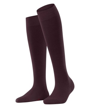 Falke Softmerino Knee-high Socks Zokni Női Piros | JEIT-78340