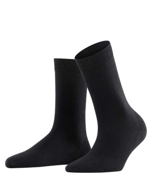 Falke Softmerino Socks Zokni Női Fekete | XSQR-03175