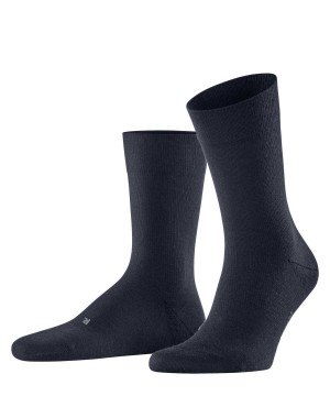 Falke Stabilizing Wool Everyday Socks Zokni Férfi Kék | NFWQ-86901