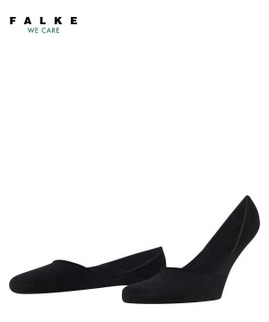 Falke Step Medium Cut Box Invisibles No Show Socks Férfi Fekete | DUTC-42109