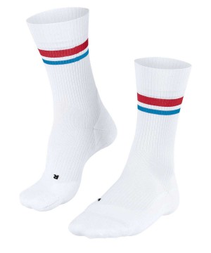 Falke TE4 Classic Tennis Socks Zokni Férfi Fehér | CIBY-30628