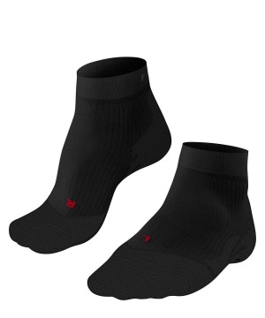 Falke TE4 Short Tennis Short sock Sports Socks Női Fekete | IWSA-46712