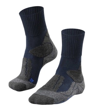 Falke TK1 Adventure Cool Trekking Socks Zokni Férfi Kék | DSYJ-37420